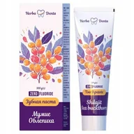 Pasty do zębów - Pasta do zębów bez fluoru Mumio Olej z Rokitnika Herba Denta 100g - miniaturka - grafika 1