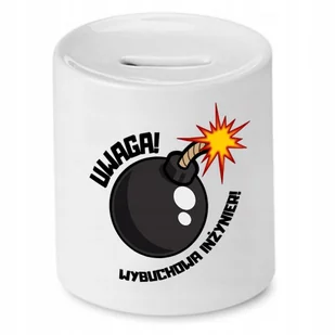 Dla Archiwisty Skarbonka na Urodziny na Prezent z Nadrukiem ze Zdjęciem + Opakowanie na prezent (wzór 01) - Skarbonki - miniaturka - grafika 1