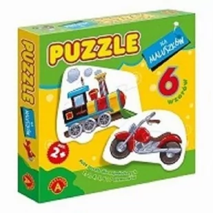 Alexander Puzzle dla maluszków lokomotywa - Puzzle - miniaturka - grafika 2