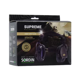 Sordin - Aktywne ochronniki słuchu Supreme Pro-X - Nakarkowe - Czarne - 76302-X-02-S - Ochronniki słuchu - miniaturka - grafika 4