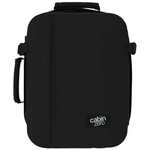 Plecak bagaż podręczny do samolotu z kieszenią na laptop CabinZero Classic Tech 28L CZ33 Absolute Black (40x30x20cm Ryanair, Wizz Air) - Torby podróżne - miniaturka - grafika 1