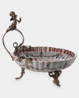 Zabawki kreatywne - Porcelanowa Patera z Aniołkiem Biała - miniaturka - grafika 1