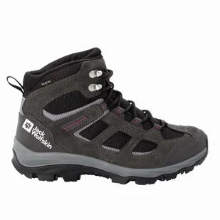 Buty damskie górskie Jack Wolfskin VOJO 3 TEXAPORE MID W dark steel / purple - 35,5 - Buty trekkingowe damskie - miniaturka - grafika 1