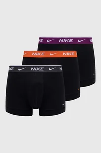 Nike bokserki 3-pack męskie kolor czarny - Majtki męskie - miniaturka - grafika 1