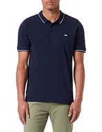 Koszulki męskie - Lee Koszulka męska Pique Polo Navy, grantowy, 3XL - miniaturka - grafika 1