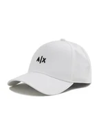 Czapki męskie - Armani Exchange Czapka z daszkiem 954112 CC571 00010 Biały - miniaturka - grafika 1