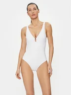 Stroje kąpielowe - Lauren Ralph Lauren Strój kąpielowy 20201016 Biały - miniaturka - grafika 1