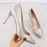 Czółenka - Czółenka zamszowe Sergio Leone 1339 W SK428B - miniaturka - grafika 1