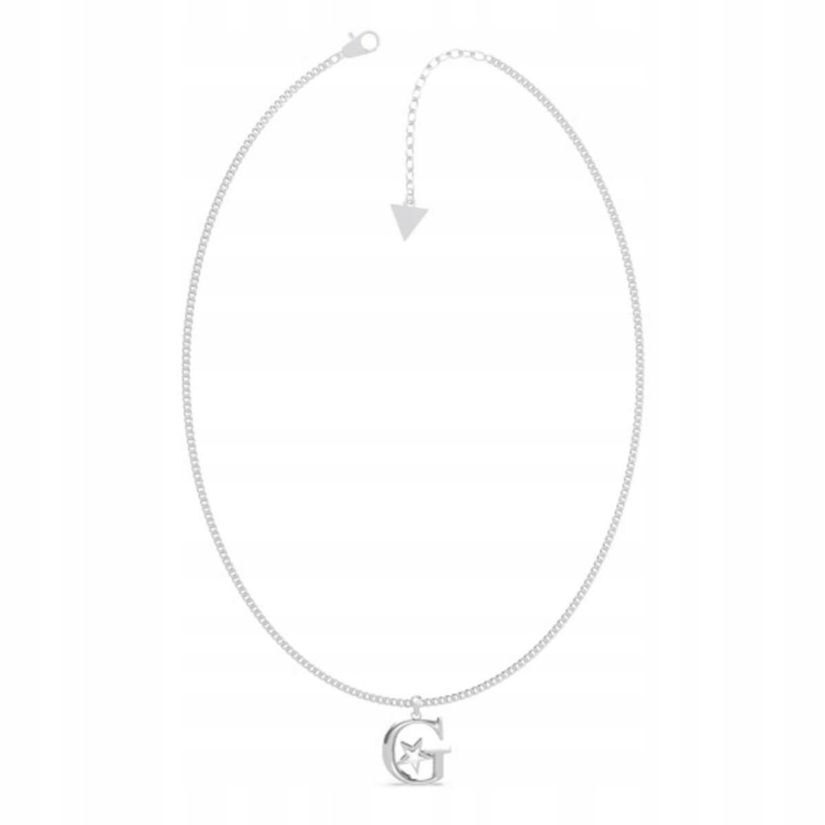 Srebrny naszyjnik Guess z literą G GUESS A STAR IS