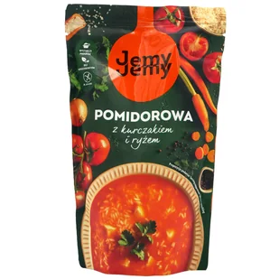 Zupa Pomidorowa Z Kurczakiem I Ryżem Jemyjemy 450G - Zupy w płynie - miniaturka - grafika 1
