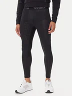 Spodnie sportowe męskie - adidas Legginsy Techfit IN5582 Czarny Regular Fit - miniaturka - grafika 1
