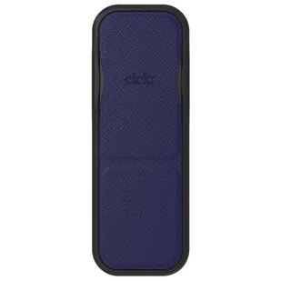Samsung CLCKR CLCKR Uchwyt do telefonu i rozbudowy stojaka, uniwersalny uchwyt na telefon z wieloma kątami widzenia do iPhone'a, telefonów, tabletów i wielu innych - niebieski Saffiano 39124 - Uchwyty samochodowe do telefonów - miniaturka - grafika 1