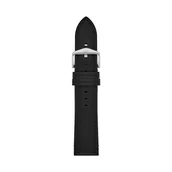 Paski - Fossil Pasek do zegarka dla mężczyzn 22 mm LiteHide skóra czarny, S221499, czarny, 22 mm, Casual - miniaturka - grafika 1