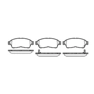 Klocki hamulcowe - RoadHouse Zestaw klocków hamulcowych, hamulce tarczowe 2402.02 - miniaturka - grafika 1