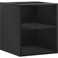 Szafki łazienkowe - Mexen Box-A szafka otwarta z półką 40 cm, czarna mat - 91AX2-0400-470-0-71 - miniaturka - grafika 1