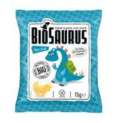 Przekąski dla dzieci - Cibi Chrupki kukurydziane z solą morską bezglutenowe BIO 15g - BioSaurus - miniaturka - grafika 1