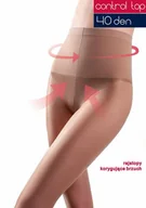 Rajstopy - RAJSTOPY MONA CONTROL TOP 40 (kolor daino, rozmiar 3) - miniaturka - grafika 1