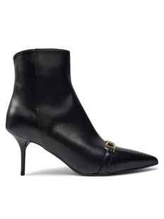 LOVE MOSCHINO Botki JA21107G0LIA0000 Czarny - Botki damskie - miniaturka - grafika 1
