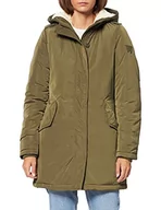 Kurtki damskie - Wrangler Parka damska, zielony (Ivy Green), M - miniaturka - grafika 1