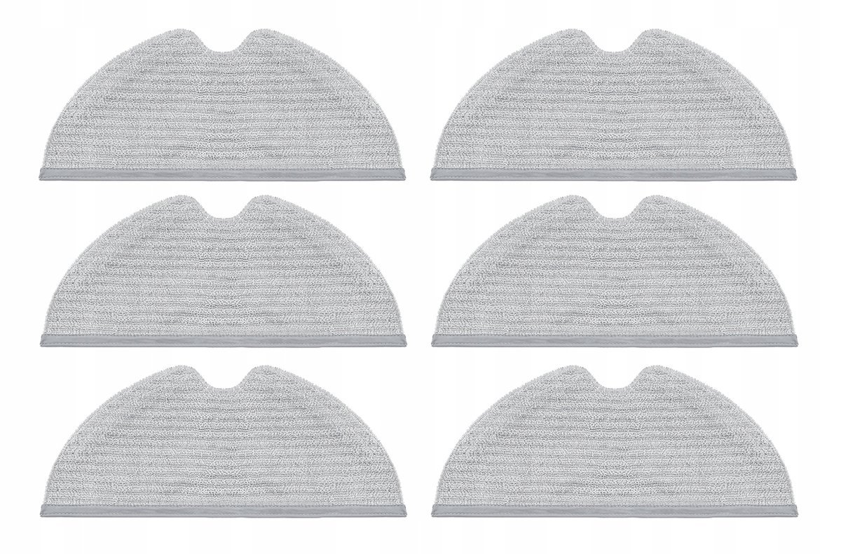 6x MOP ŚCIERKA do Xiaomi Mi Robot Vacuum Mop 1C Mop 2C Mop 2 Pro+ DREAME F9