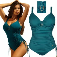 Stroje kąpielowe - Strój kąpielowy jednoczęściowy usztywniany SELF 1134 7d Bayamon 44C XXL 85C - miniaturka - grafika 1