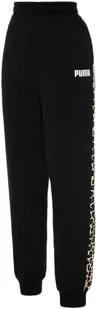 Spodnie dresowe damskie Puma Leo Pants r.XL czarne - Spodnie męskie - miniaturka - grafika 1