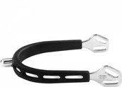 Akcesoria jeździeckie - SPRENGER Ostrogi Ultra Fit Extra Grip trzpień zaokrąglony 15mm - miniaturka - grafika 1