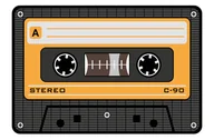 Podkładki pod mysz - podkładka pod mysz TAPE - ORANGE - miniaturka - grafika 1
