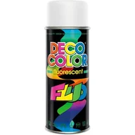 Farby i lakiery w sprayu - Lakier fluorescencyjny Fluorescent biały 0,4 l DECO COLOR - miniaturka - grafika 1