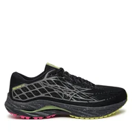 Buty sportowe męskie - Buty do biegania Mizuno Wave Inspire 20 J1GC2464 Czarny - miniaturka - grafika 1