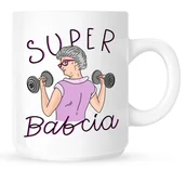 Gadżety dla niej i dla niego - Kubek dla babci,kubek na dzień babci - miniaturka - grafika 1