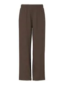 Spodnie sportowe damskie - Pieces Spodnie dresowe "Chilli" w kolorze brązowym - miniaturka - grafika 1