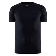 Koszulki sportowe męskie - Męska koszulka Craft Core Dry Active Comfort SS Rozmiar: M / Kolor: czarny - miniaturka - grafika 1