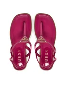 Sandały damskie - Guess Sandały FLJRA4 PAF21 Różowy - miniaturka - grafika 1