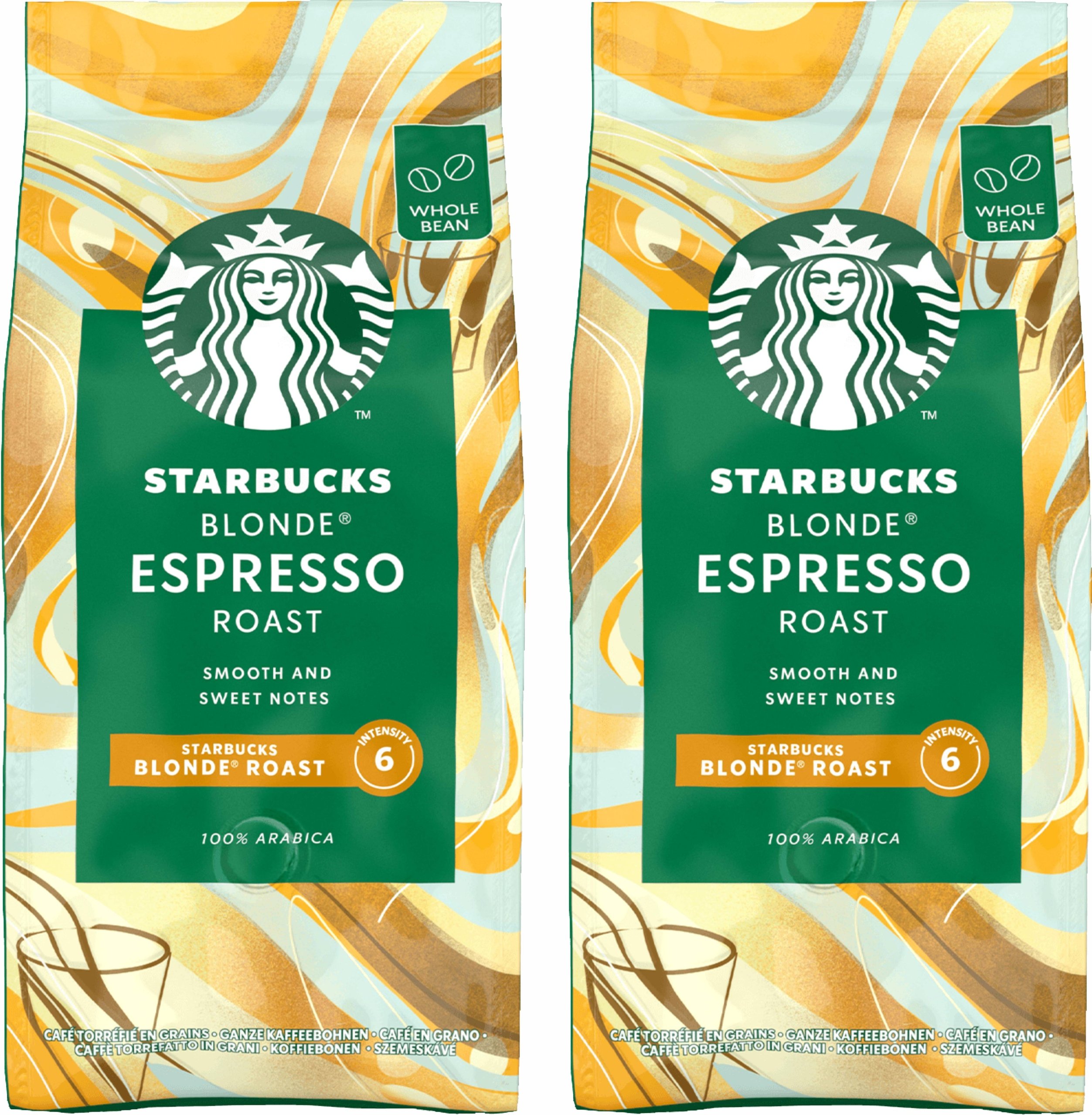 Kawa ziarnista Starbucks Blonde Espresso Roast 2 x 450g