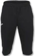 Spodnie sportowe męskie - Joma Spodnie piłkarskie Bermuda Combi 3/4 czarne r. XL 101101 100 - miniaturka - grafika 1