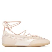 Baleriny - Baleriny Aldo Arabelia 14296223 Kremowy - miniaturka - grafika 1