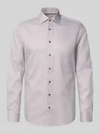 Koszule męskie - Koszula biznesowa o kroju slim fit z kołnierzykiem typu kent - miniaturka - grafika 1