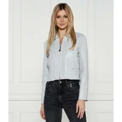 Kurtki damskie - Patrizia Pepe Kurtka | Cropped Fit - miniaturka - grafika 1