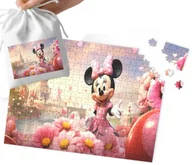Puzzle - Puzzle - Myszka Minnie Wzory Z Bajek Prezent Dla Dzieci 96El +Woreczek - miniaturka - grafika 1