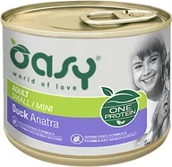 Mokra karma dla psów - OASY Pies Adult S/Mini - Kaczka 200g (puszka) - miniaturka - grafika 1