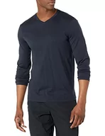 Bluzy męskie - Armani Exchange bluza męska, niebieski, L - miniaturka - grafika 1