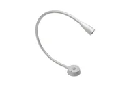 Lampy pozostałe - Lampka LED BOSTON 2 lozkowa, 12V, LED 1W, cieply bialy, wlacznik na bazie, IP20, aluminium - miniaturka - grafika 1