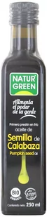 Olej z pestek dyni Naturgreen Bio 250 ml (8437011502155) - Olej spożywczy - miniaturka - grafika 1