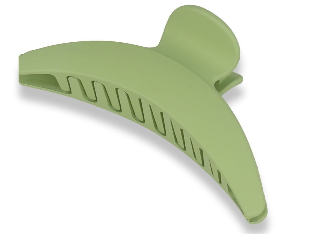 Orientana, Klamra spinka do włosów podwójna zielona chers