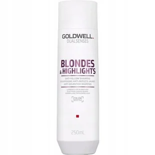 Goldwell Anti Yellow Szampon do włosów blond niwelujący żółty odcień 250ml - Szampony do włosów - miniaturka - grafika 1