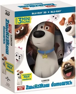 FILMOSTRADA Sekretne życie zwierzaków domowych 3D - Komedie Blu-Ray - miniaturka - grafika 1