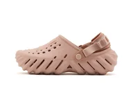Sandały damskie - Klapki damskie chodaki sandały różowe Crocs Classic X Echo Clog 37-38 - miniaturka - grafika 1