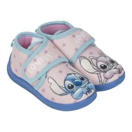 Buty dla dziewczynek - CERDÁ LIFE'S LITTLE MOMENTS Kapcie domowe średnie buty Stitch, kapcie dziecięce, różowe, 27 EU, Różowy kolor, 27 EU - miniaturka - grafika 1