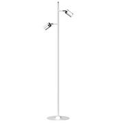 Lampy stojące - Milagro Lampa podłogowa JOKER WHITE/CHROME 1xGU10 MLP7752 - miniaturka - grafika 1